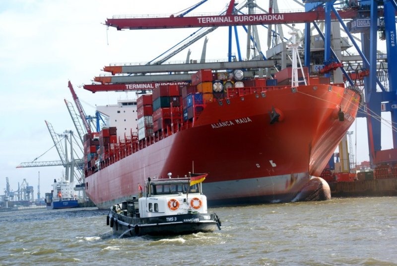 Hafen Hamburg 2008